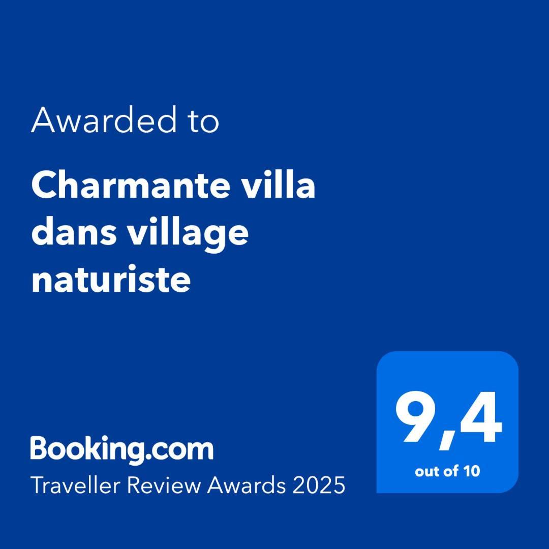 Charmante Villa Dans Village Naturiste Leucate Exterior photo